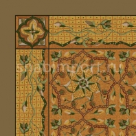 Ковер Durkan Print Andalucia D7364 зеленый — купить в Москве в интернет-магазине Snabimport