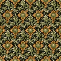 Ковер Durkan Print Palermo Collection D7368 зеленый — купить в Москве в интернет-магазине Snabimport