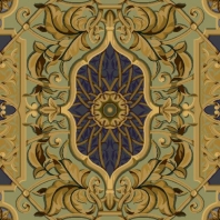 Ковер Durkan Print Coloratura D7417 желтый — купить в Москве в интернет-магазине Snabimport