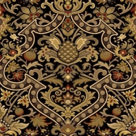 Ковер Durkan Print Windsor Collection D7494 коричневый