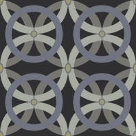 Ковер Durkan Print Illuminations Collection D7511 чёрный