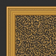 Ковер Durkan Print Florentine Scroll D7548 желтый — купить в Москве в интернет-магазине Snabimport