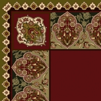 Ковер Durkan Print Mogul Majesty D7709 коричневый — купить в Москве в интернет-магазине Snabimport