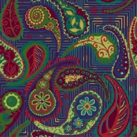 Ковер Durkan Print Razzmatazz D9293 синий — купить в Москве в интернет-магазине Snabimport