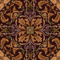 Ковер Durkan Print Tudor Manor D9316 коричневый — купить в Москве в интернет-магазине Snabimport