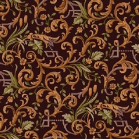 Ковер Durkan Print Tudor Manor D9317 коричневый — купить в Москве в интернет-магазине Snabimport