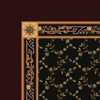 Ковер Durkan Print Tudor Manor D9478 коричневый — купить в Москве в интернет-магазине Snabimport