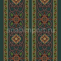 Ковровое покрытие Ege Cosmopolitan RF5220651 зеленый