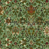 Ковровое покрытие Ege Cosmopolitan RF5285342 зеленый — купить в Москве в интернет-магазине Snabimport