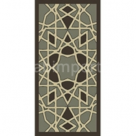 Ковровое покрытие Ege Mosque Collection RF52751703 серый