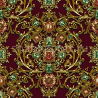 Ковровое покрытие Ege Opulence by Geoff Haley RF52853312 бордовый — купить в Москве в интернет-магазине Snabimport