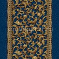 Ковровое покрытие Ege Opulence by Geoff Haley RF52203473 синий — купить в Москве в интернет-магазине Snabimport