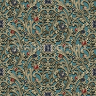 Ковровое покрытие Ege Opulence by Geoff Haley RF52753225 голубой — купить в Москве в интернет-магазине Snabimport