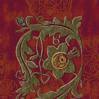 Ковер Durkan Print Dolce ES31440 Красный