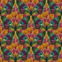 Ковер Durkan Print Beautiful ES35913 зеленый