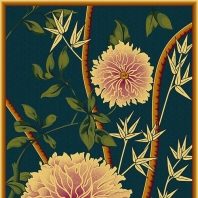 Ковер Durkan Print Beautiful ES35926 синий — купить в Москве в интернет-магазине Snabimport