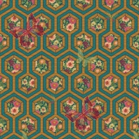 Ковер Durkan Print Beautiful ES36467 желтый