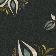 Ковер Durkan Print Hush ES37650 чёрный