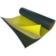 Мембрана армированная интегрированным стекловолокном для изоляции нижних частей сооружений Fatra Fatrafol 813/VS (2 мм) желтый