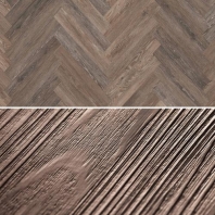 Дизайн плитка Project Floors Fischgrat PW1265HB коричневый — купить в Москве в интернет-магазине Snabimport