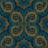Ковер Durkan Print Connoisseur GA35203 синий — купить в Москве в интернет-магазине Snabimport