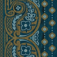 Ковер Durkan Print Connoisseur GA35483 синий — купить в Москве в интернет-магазине Snabimport