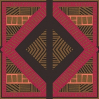 Ковер Durkan Print Geo-Graphic GA38870 коричневый — купить в Москве в интернет-магазине Snabimport