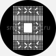 Гобо металлические Rosco Graphics &amp; Grills 78212 чёрный — купить в Москве в интернет-магазине Snabimport