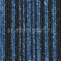 Ковровая плитка Edel Helsinki Stripe Tile 861 синий — купить в Москве в интернет-магазине Snabimport