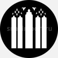 Гобо металлические Rosco Churches &amp; Heraldics 77144 чёрный — купить в Москве в интернет-магазине Snabimport