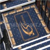 Ковровое покрытие Hammer carpets Highline 80/20 1100 Dessin 5 синий