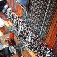 Ковровое покрытие Hammer carpets Highline 80/20 1400 Dessin 4 серый — купить в Москве в интернет-магазине Snabimport