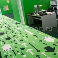 Ковровое покрытие Hammer carpets Highline 80/20 1600 Dessin 7 зеленый — купить в Москве в интернет-магазине Snabimport