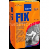 Усиленный цементный клей для плитки KIILTO FIX Серый — купить в Москве в интернет-магазине Snabimport