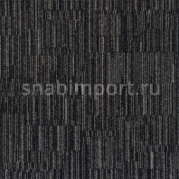 Ковровая плитка Milliken Europe LAYLINES - EUROPE Laylines Neutrals LLN174-27 чёрный — купить в Москве в интернет-магазине Snabimport