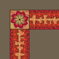 Ковер Durkan Print Gypsy Wonderlust NH15870 Серый — купить в Москве в интернет-магазине Snabimport