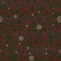 Ковер Durkan Print Gypsy Wonderlust NH26173 зеленый