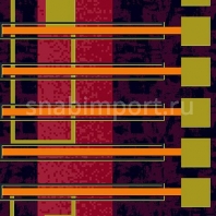 Ковер Durkan Print Acid Hip P13GAPR Фиолетовый — купить в Москве в интернет-магазине Snabimport