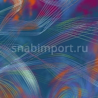 Ковер Durkan Print Acid Hip P15GAPR синий — купить в Москве в интернет-магазине Snabimport