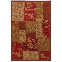 Ковер Durkan Rugs Madison Patchwork Brocade Красный — купить в Москве в интернет-магазине Snabimport