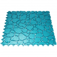 Модульное покрытие Пластфактор Aqua Stone голубой — купить в Москве в интернет-магазине Snabimport голубой