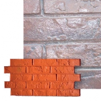 Стеновой слой Bautech Pressbeton Vertical Кирпичная стена коричневый