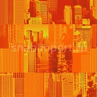 Ковровая плитка Ege Cityscapes Modular Shuffle RFES40009-52 оранжевый