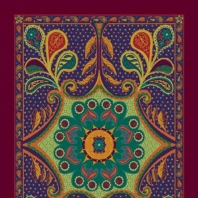 Ковер Durkan Print Razzmatazz S10153 коричневый — купить в Москве в интернет-магазине Snabimport