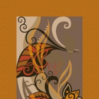 Ковер Durkan Print Chromistique II S20554 желтый