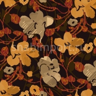 Ковер Durkan Print Avant Garden S20930 чёрный — купить в Москве в интернет-магазине Snabimport