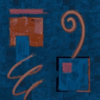 Ковер Durkan Print Coltrane S21034 синий — купить в Москве в интернет-магазине Snabimport