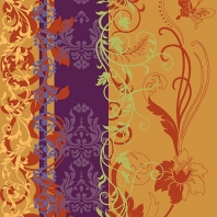 Ковер Durkan Print Enfusion S21156 желтый