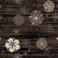 Ковер Durkan Print Creative Design Vol 2 S21416 коричневый — купить в Москве в интернет-магазине Snabimport