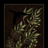 Ковер Durkan Print Elysian Grove S21873 коричневый